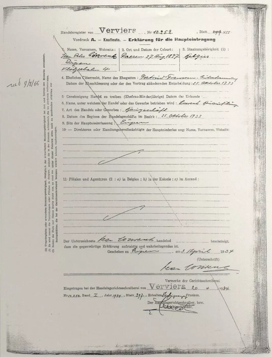 Auszug-Handelsregister